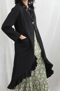 Autumn Coat in Linen