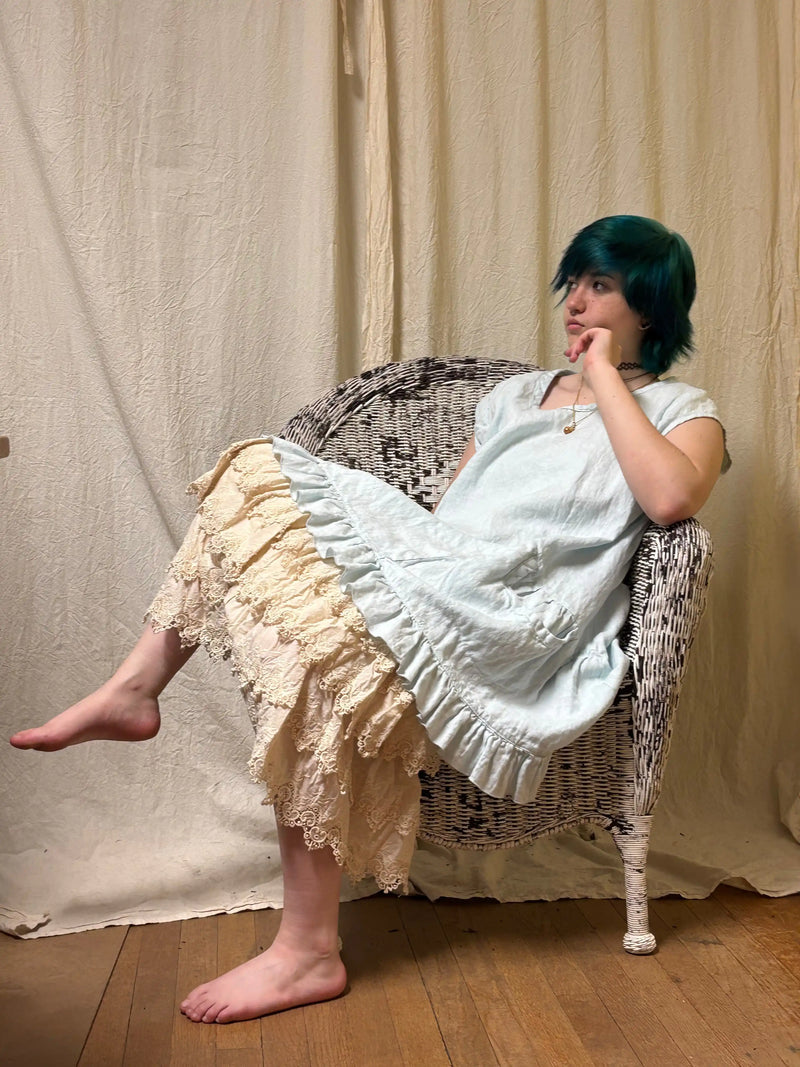 Tea Dress in Linen, USA