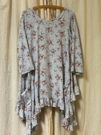 Flutter Top Rayon Floral
