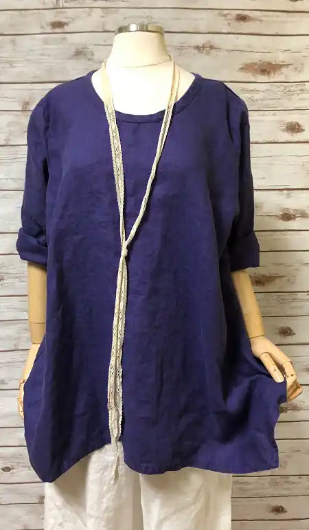 Simple Top, Linen