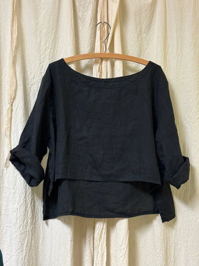 Cover Tee in Linen