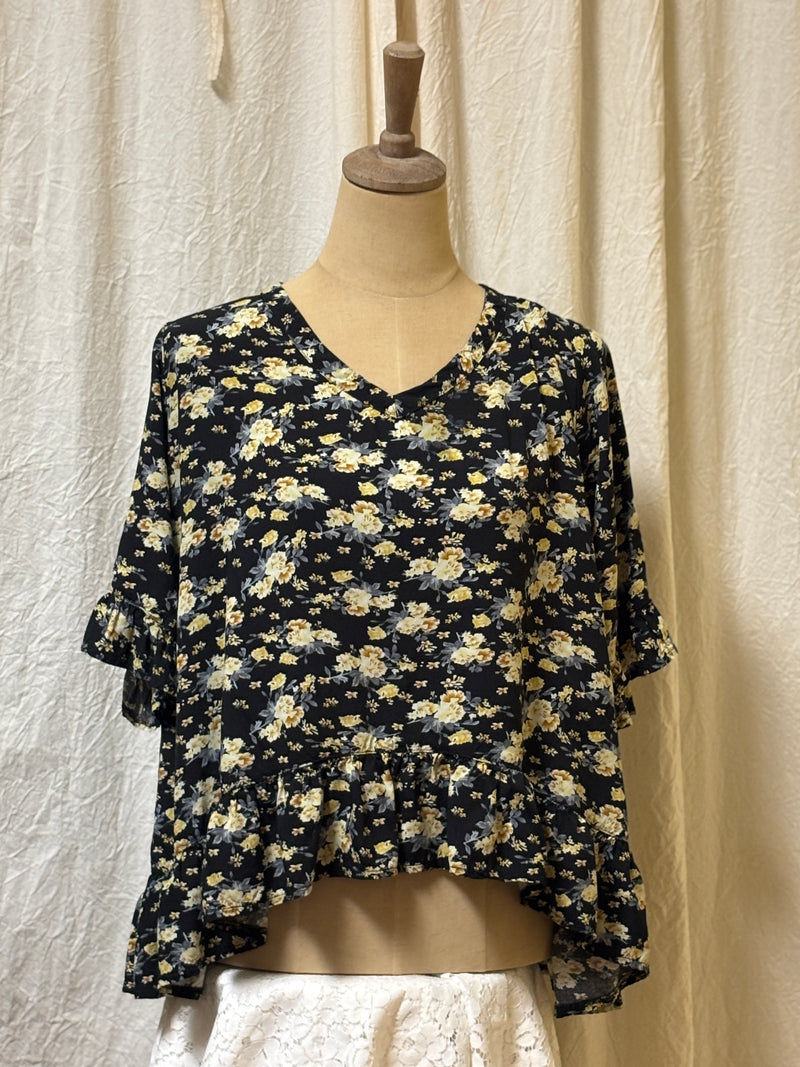 Breezy Top Rayon Floral