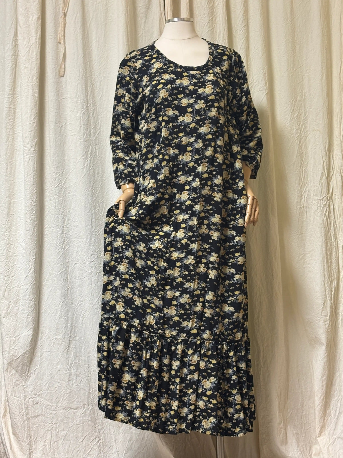 Fairy Dress in Rayon Floral - Heart's Desire Clothing