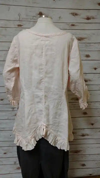 Lola Top in Linen, USA