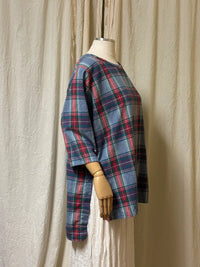 Easy Tunic in Flannel - Heart's Desire Clothing