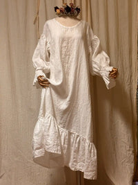 Juliette Chemise Hankie Linen - Heart's Desire Clothing