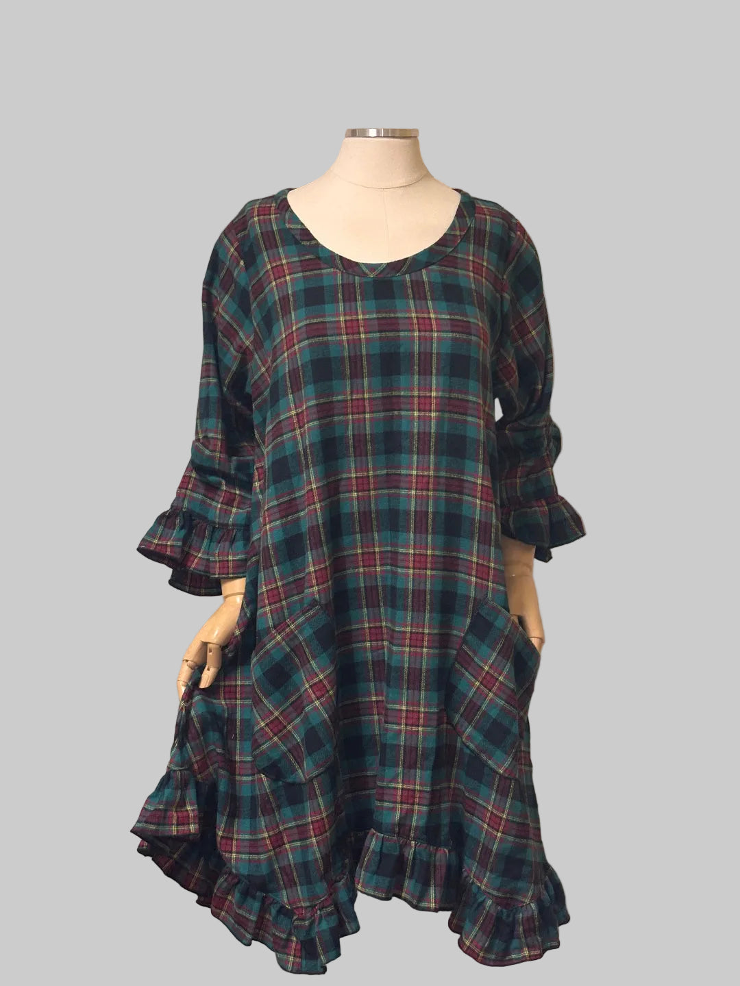 Coco Top, Flannel - Heart's Desire Clothing