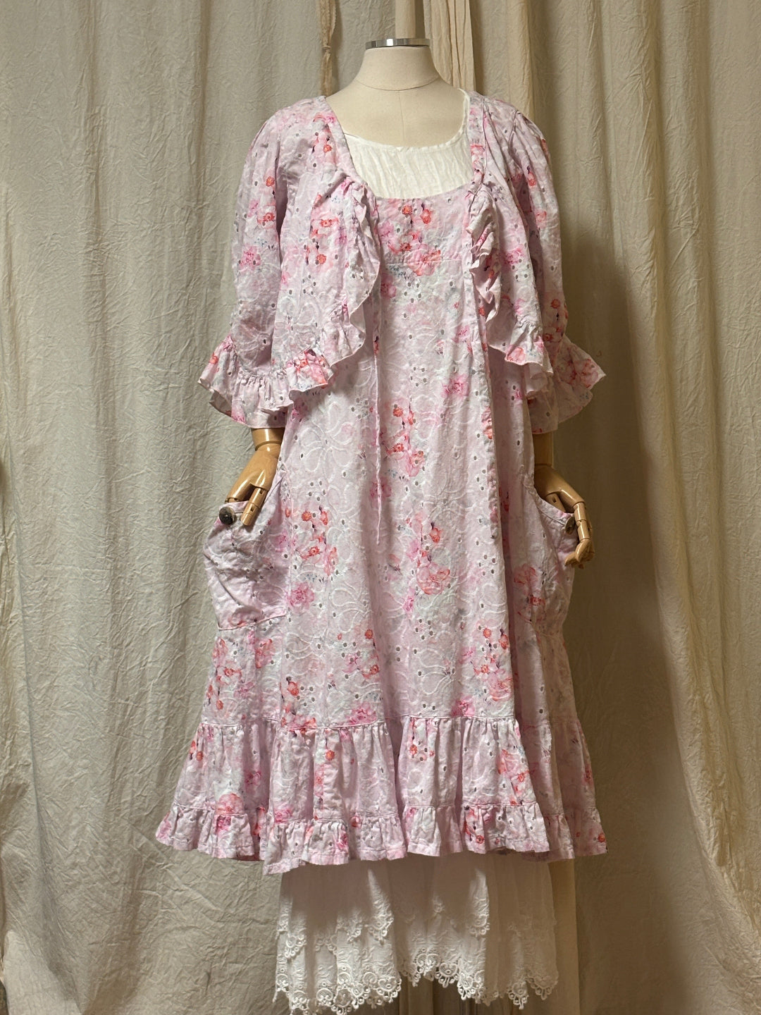 Emma Pinafore, Cotton - Heart's Desire Clothing