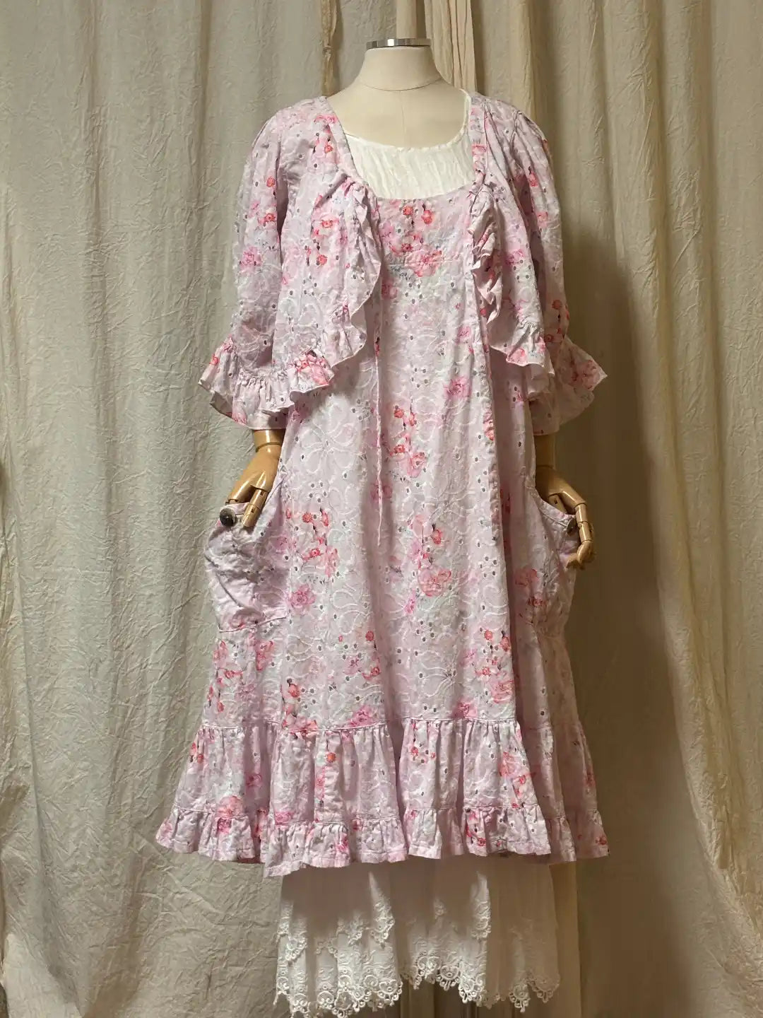 Emma Pinafore, Cotton - Heart's Desire Clothing