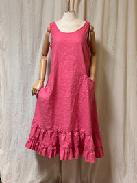 Tessa Slip Dress in Linen, USA