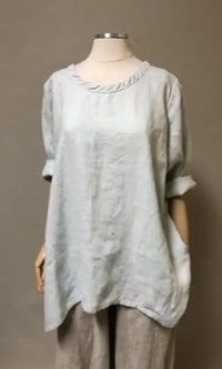 Simple Top, Linen