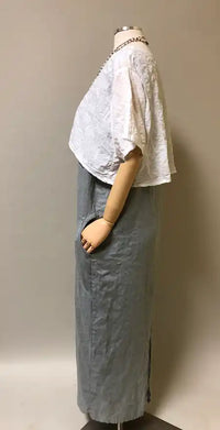 Pencil Tank Dress Linen