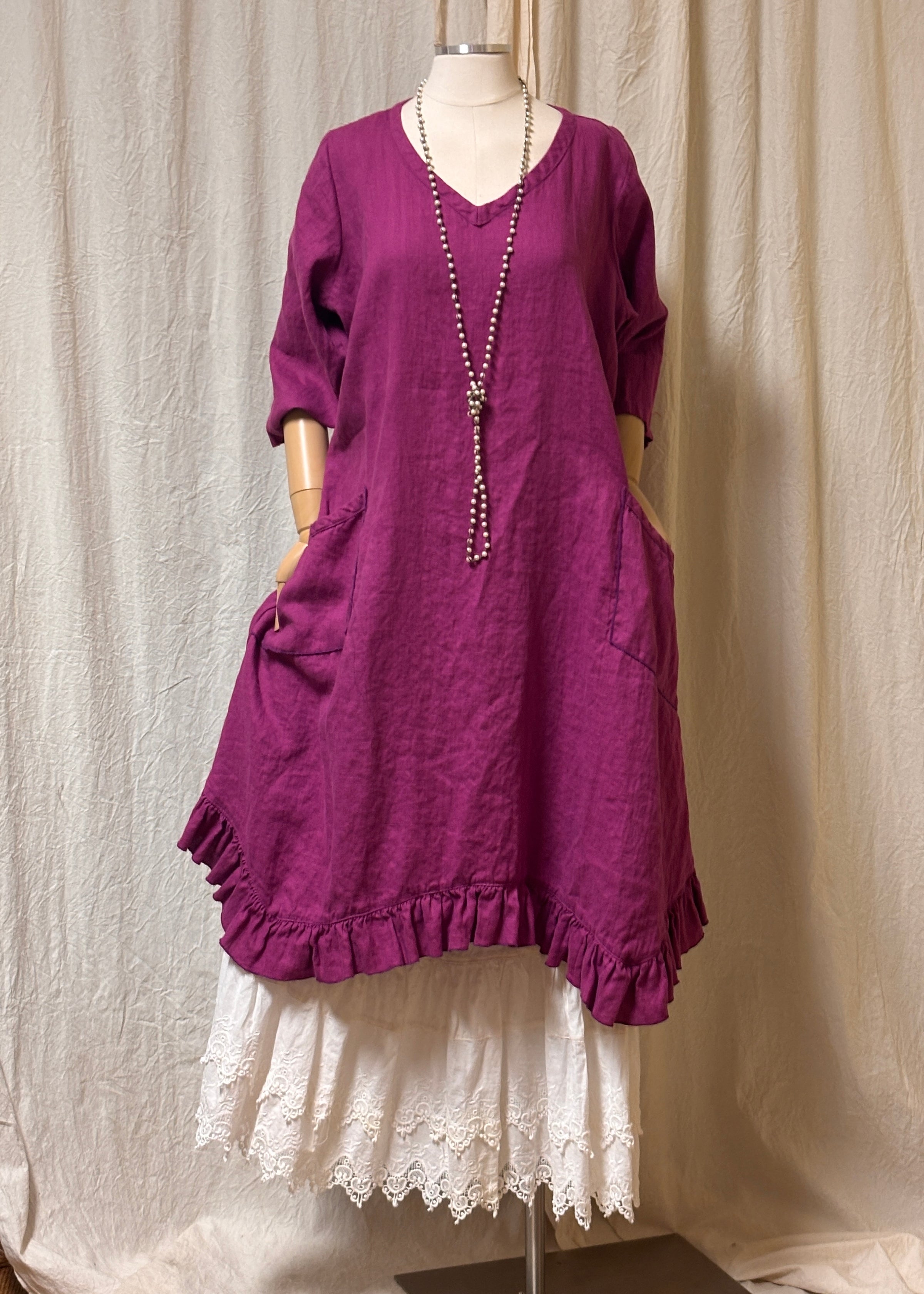 Giselle Dress, Linen