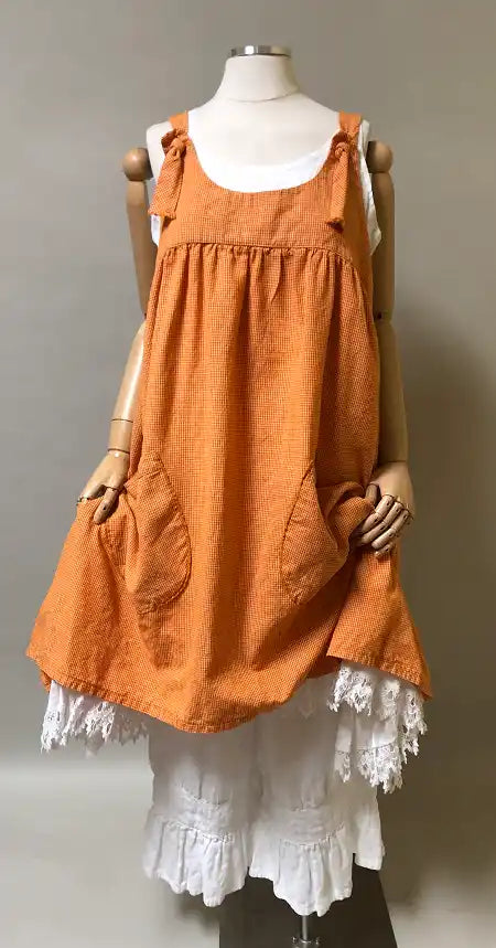 Arminda Pinafore in Cotton
