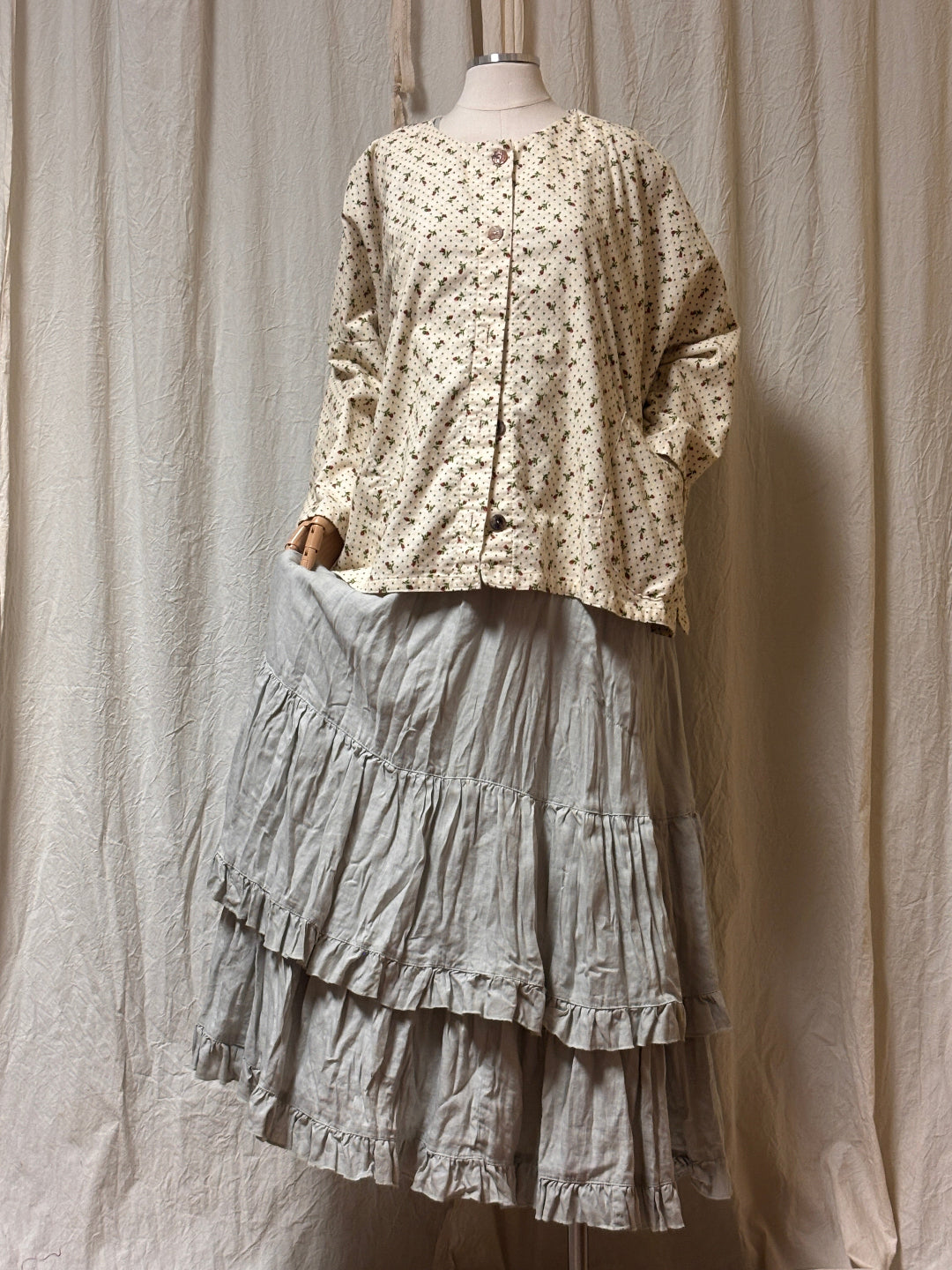 Julia Top, Flannel - Heart's Desire Clothing