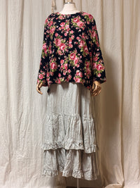 Julia Top, Flannel - Heart's Desire Clothing
