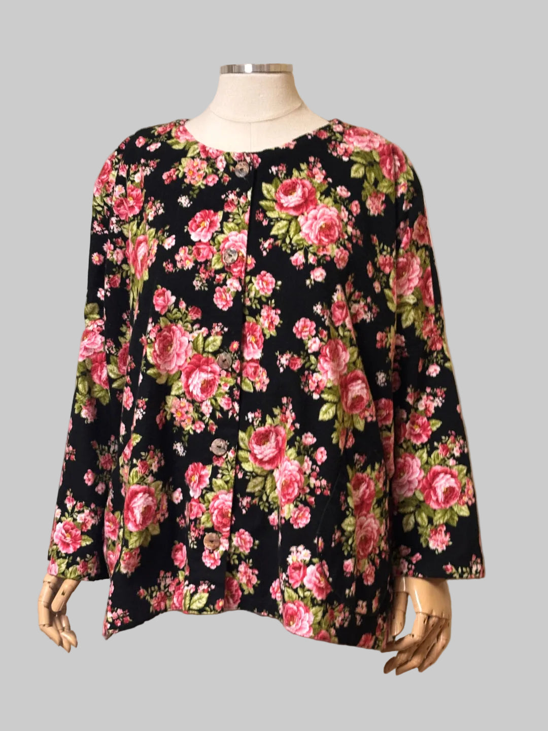 Julia Top, Flannel - Heart's Desire Clothing