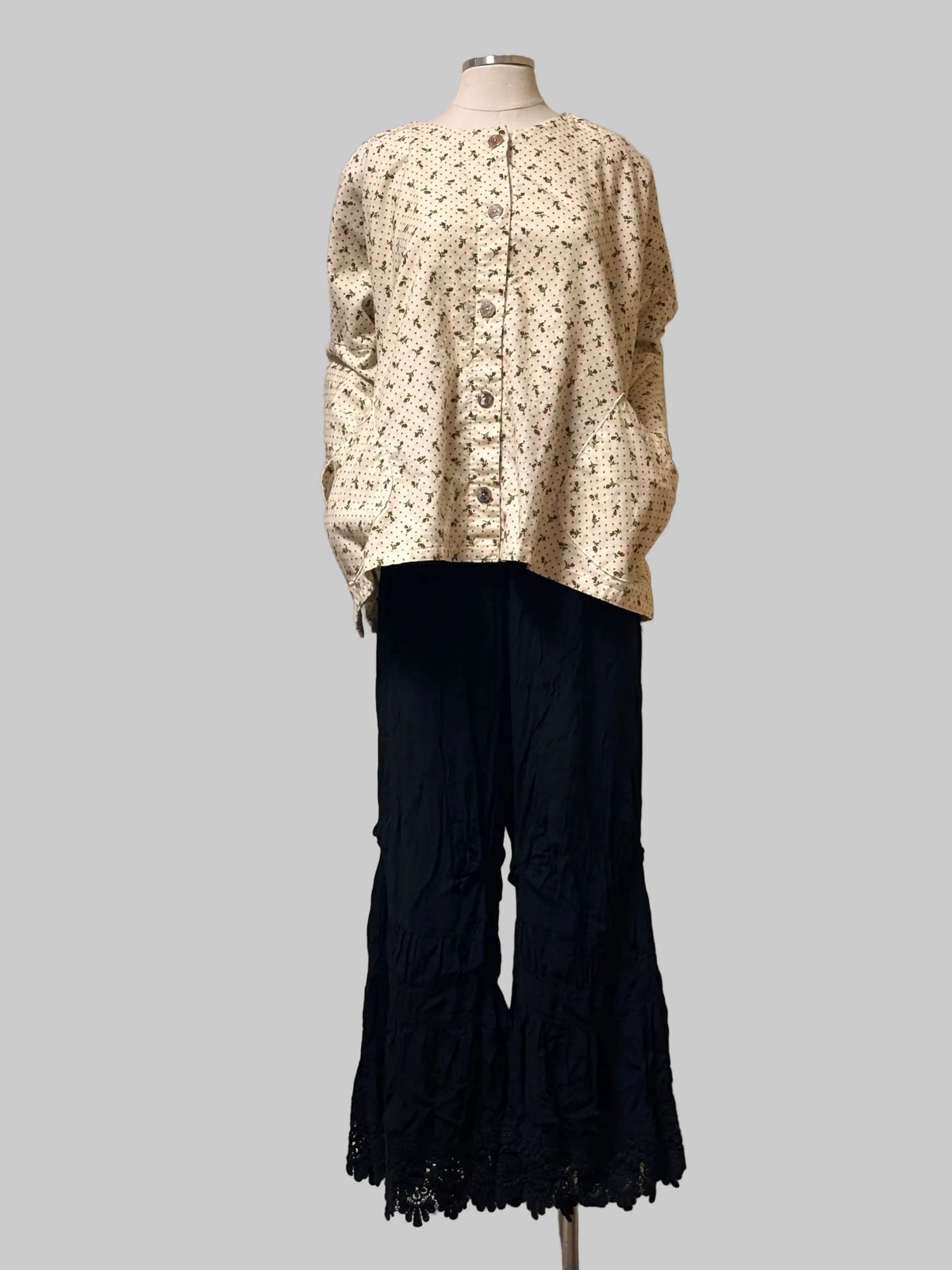 Julia Top, Flannel - Heart's Desire Clothing