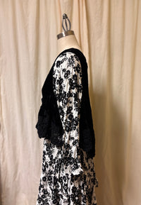 Tiny Vest in Velvet with Ruffle Bottom and Lace Trim - Heart's Desire Clothing
