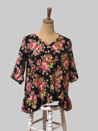 Breezy Top, Flannel - Heart's Desire Clothing