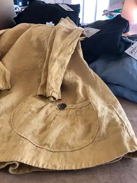 Meggin Top in Linen, USA
