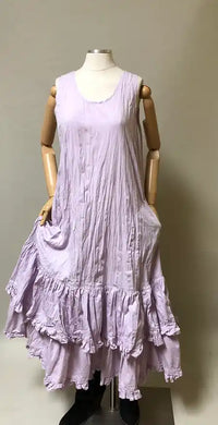 Suzanne Petticoat Cotton Chambray