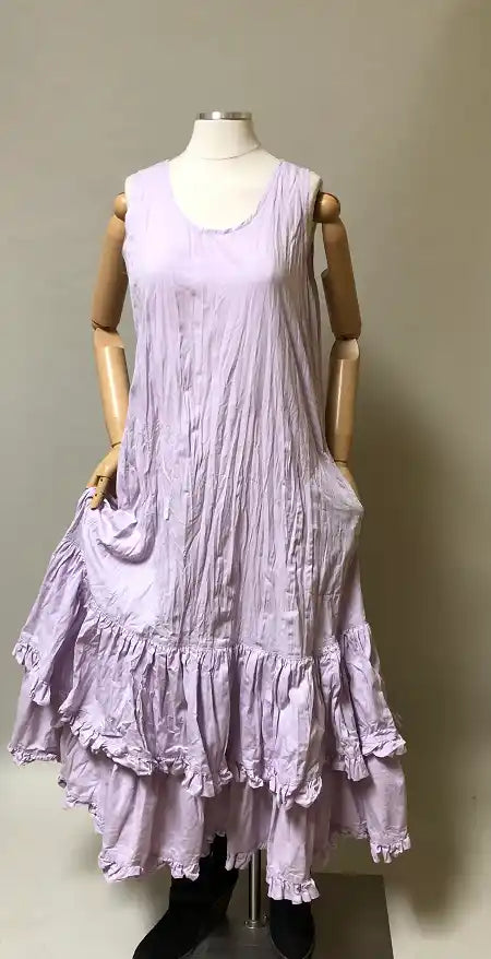 Suzanne Petticoat Cotton Chambray