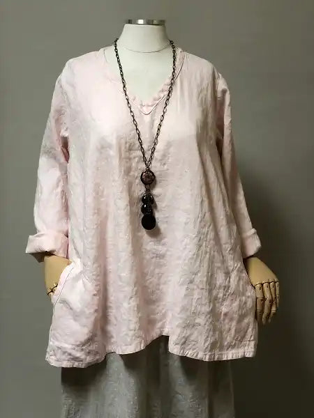 Zoe Top, Linen