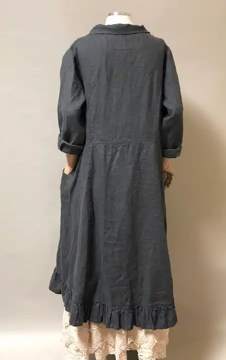Lila Coat, Linen
