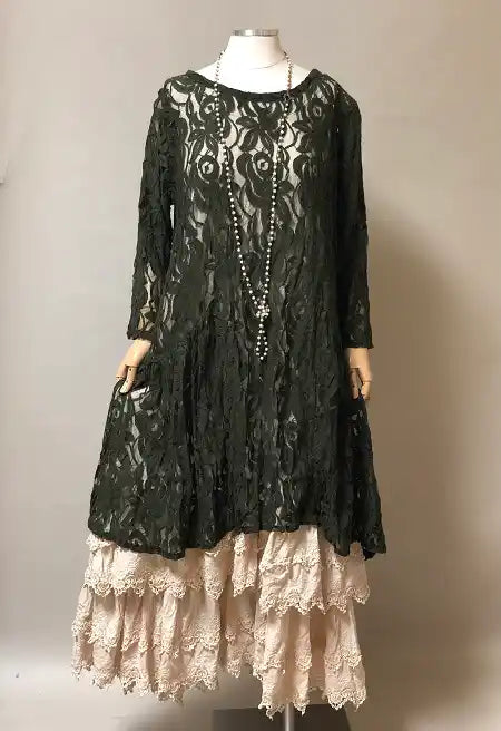 Victorian Full Slip, Linen