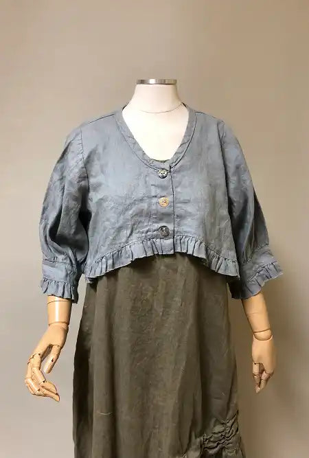 Over Shrug Jacket, Linen