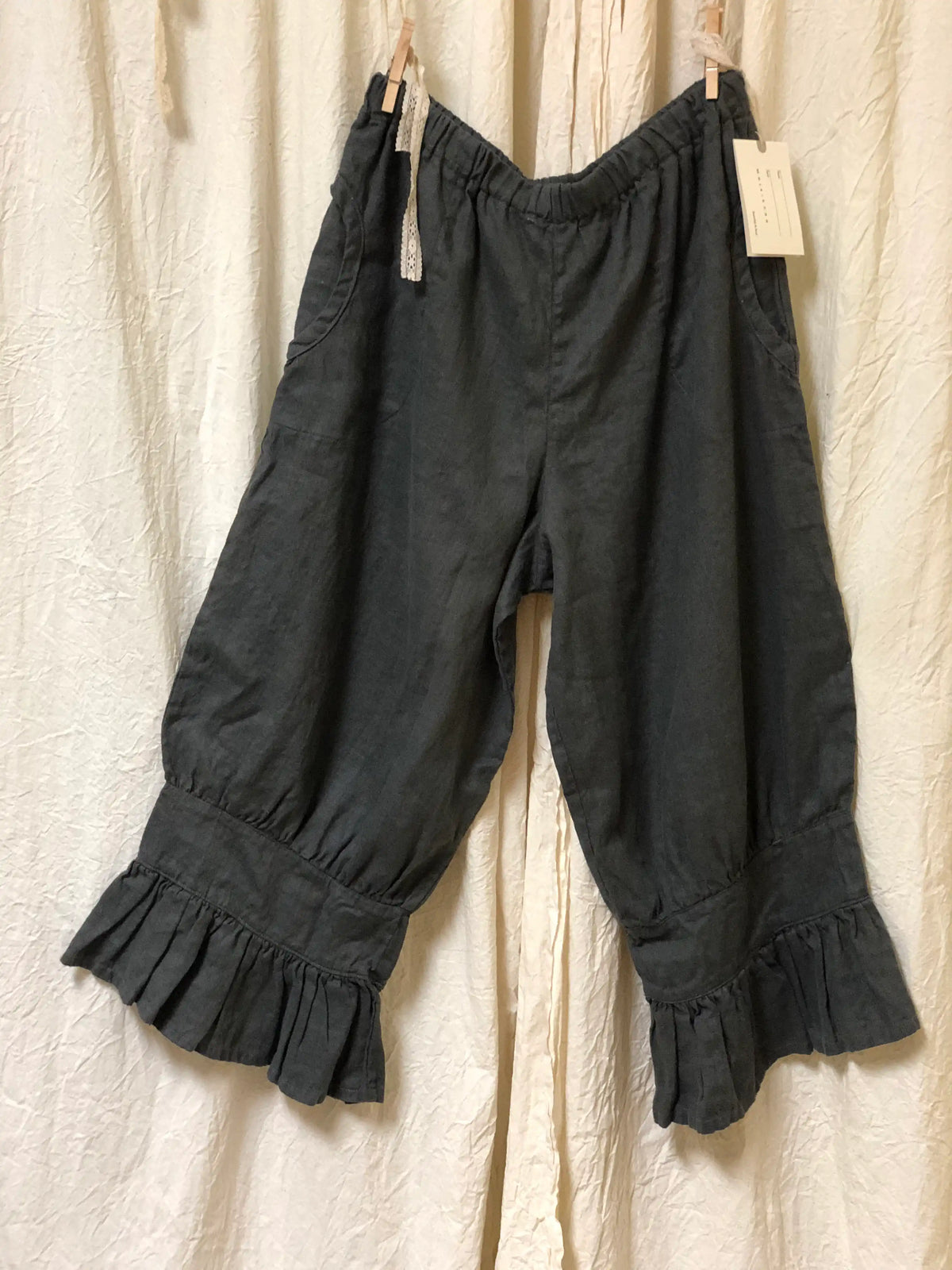 Janis Bloomer Crop, Linen