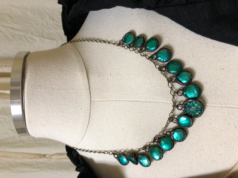 Tinted Keshi Pearl Necklace