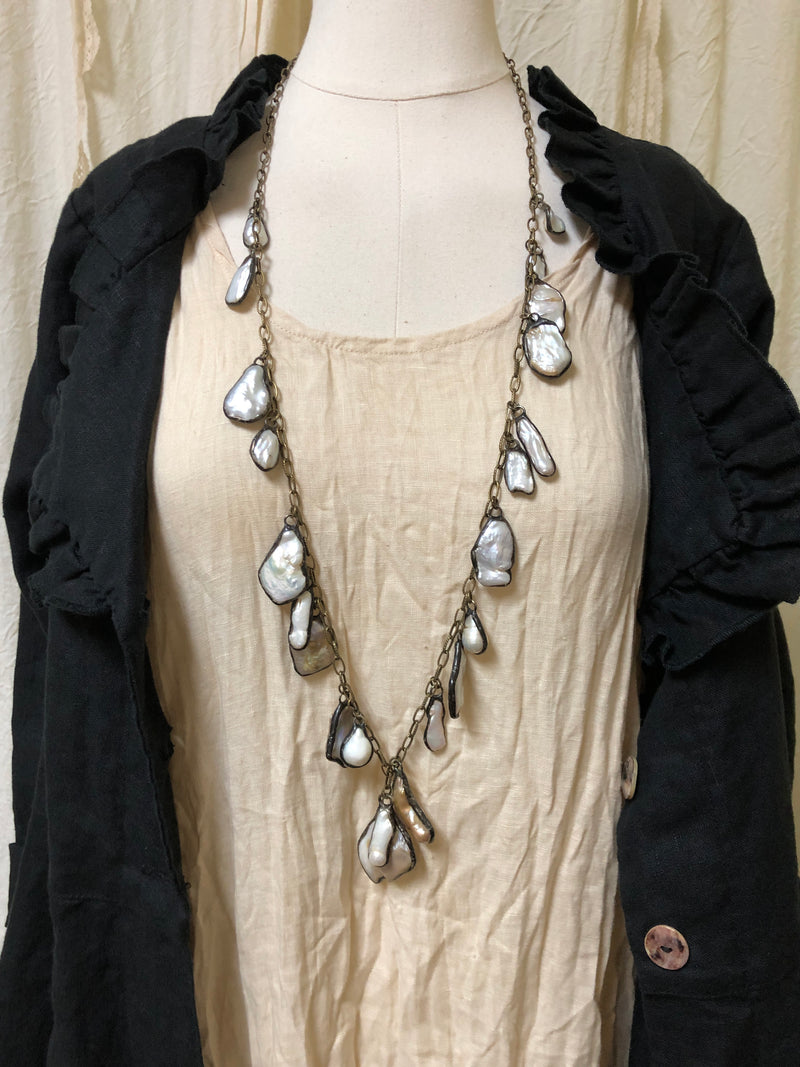 Keshi Pearl Necklace
