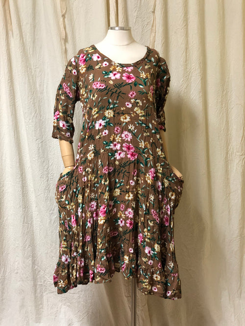 Fall Slow Fashion Linen, Silk, and Flannel Dresses by Heart's Desire ...