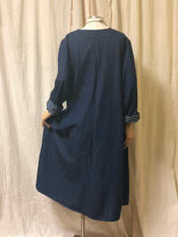 Juliette Dress in Indigo Denim