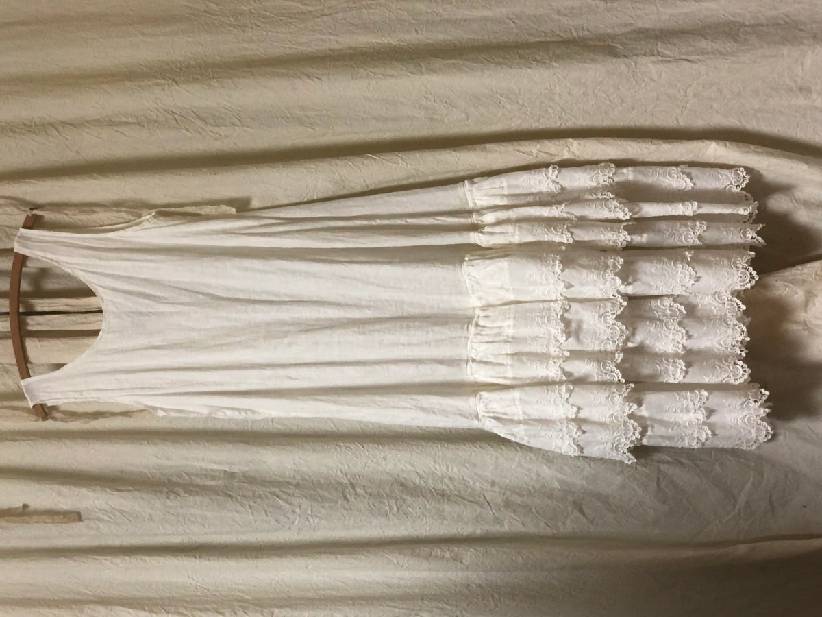 Victorian Full Slip, Linen
