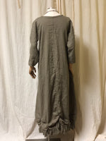 Petal Dress Long, Linen