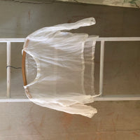 Cover Tee in Silk Organdy