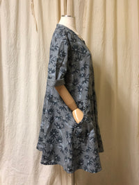 Tabitha Dress Linen Cotton Flax