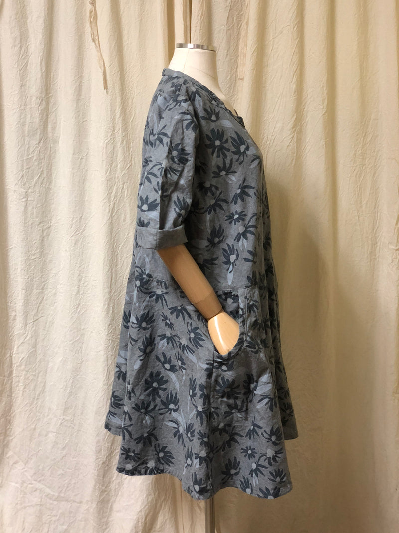 Tabitha Dress Linen Cotton Flax