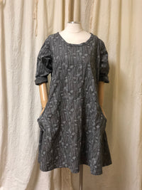 Tabitha Dress Linen Cotton Flax