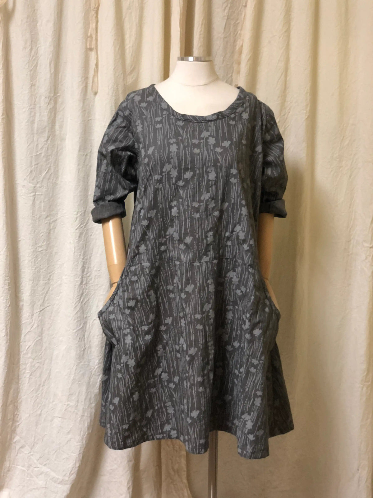 Tabitha Dress Linen Cotton Flax