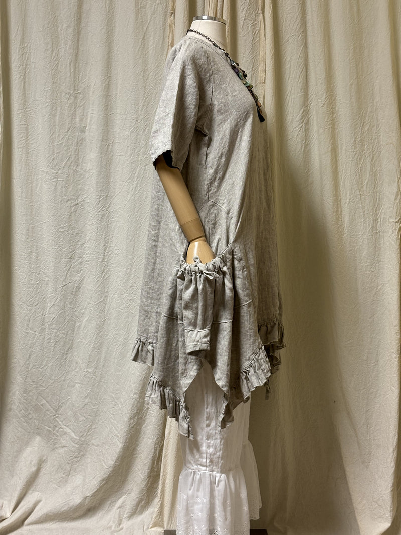 Mary Dress in Linen, USA