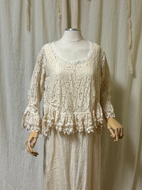 Sophia Over Top Cotton Lace  USA