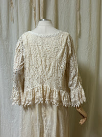 Sophia Over Top Cotton Lace  USA