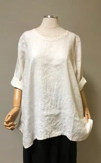 Simple Top, Linen
