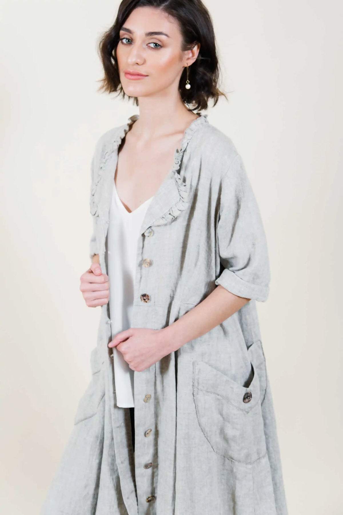 Audrey Dress in Linen