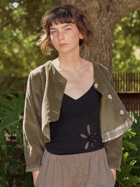 Bolero Jacket Corduroy