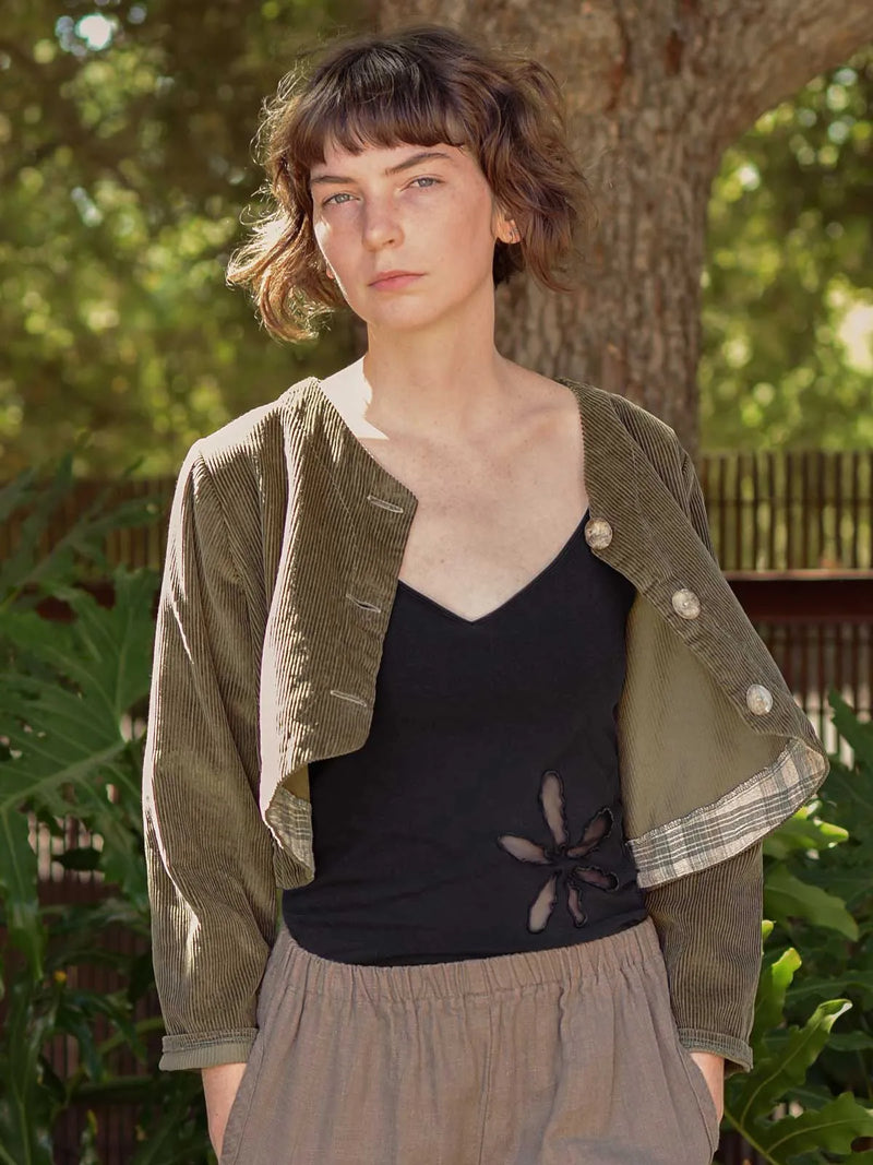 Bolero Jacket Corduroy